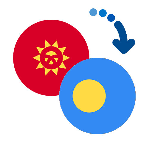 ¿Cómo mandar dinero de Kirguistán a Palau?