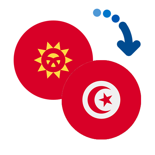 Wie kann man online Geld von Kirgisistan nach Tunesien senden?
