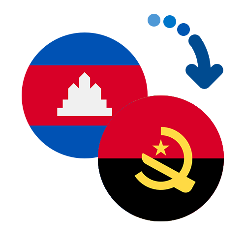 Wie kann man online Geld von Kambodscha nach Angola senden?