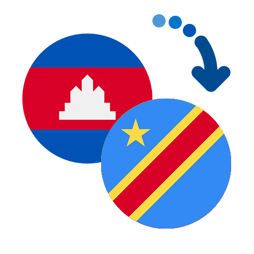 How to send money from Cambodia to Congo