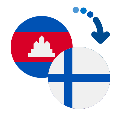 Wie kann man online Geld von Kambodscha nach Finnland senden?