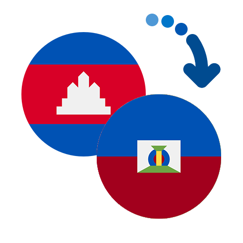 Wie kann man online Geld von Kambodscha nach Haiti senden?