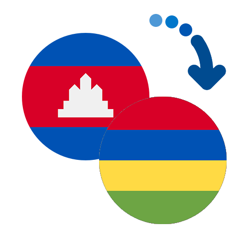 How to send money from Cambodia to Mauritius