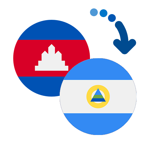 Wie kann man online Geld von Kambodscha nach Nicaragua senden?