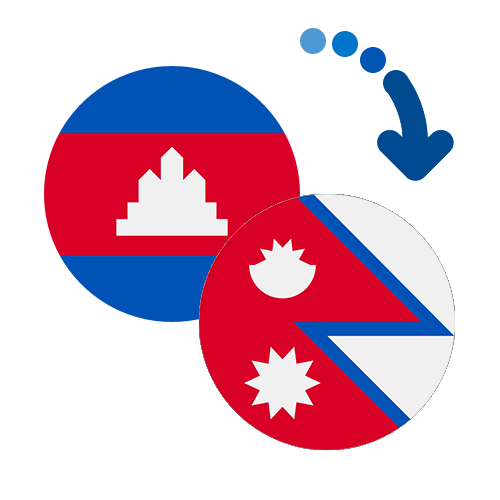 Wie kann man online Geld von Kambodscha nach Nepal senden?