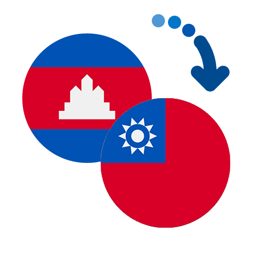 How to send money from Cambodia to Taiwan