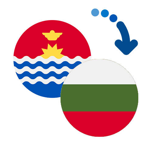 ¿Cómo mandar dinero de Kiribati a Bulgaria?