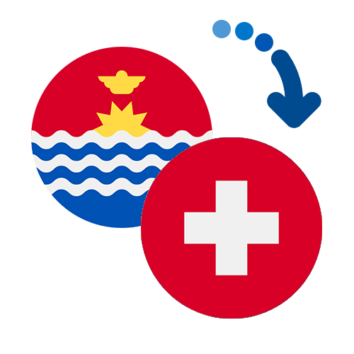 ¿Cómo mandar dinero de Kiribati a Suiza?