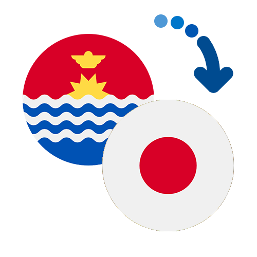 ¿Cómo mandar dinero de Kiribati a Japón?
