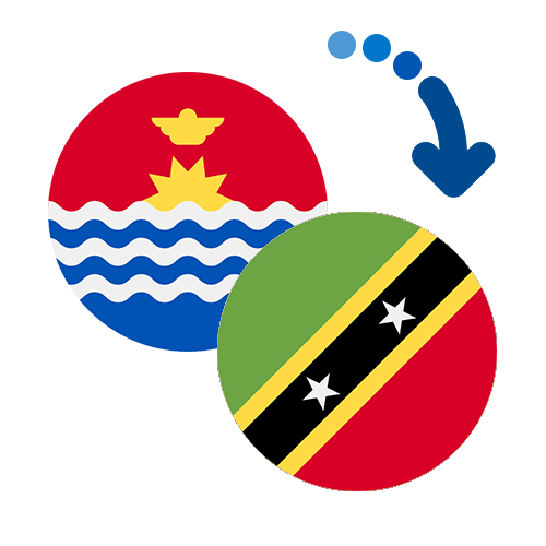 Jak wysłać pieniądze z Kiribati do Saint Kitts i Nevis online?