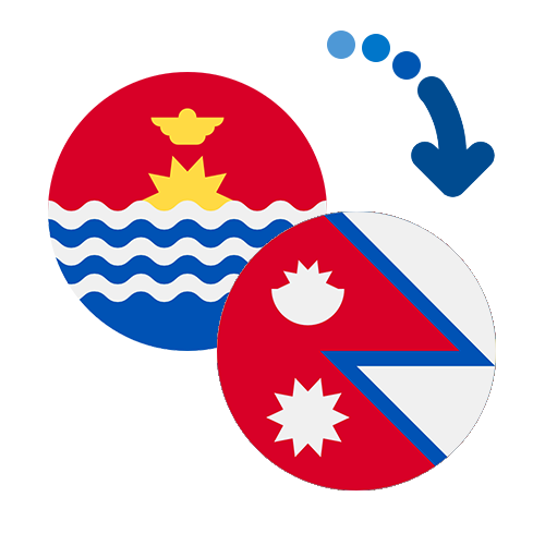 ¿Cómo mandar dinero de Kiribati a Nepal?