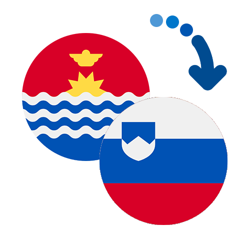 ¿Cómo mandar dinero de Kiribati a Eslovenia?