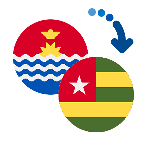 ¿Cómo mandar dinero de Kiribati a Togo?