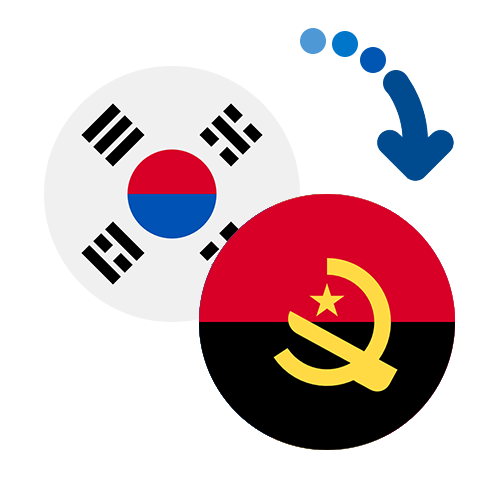 ¿Cómo mandar dinero de Corea del Sur a Angola?
