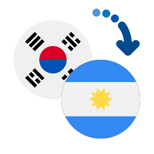 How to send money from South Korea to Argentina