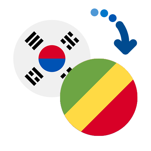 How to send money from South Korea to Congo (RDC)