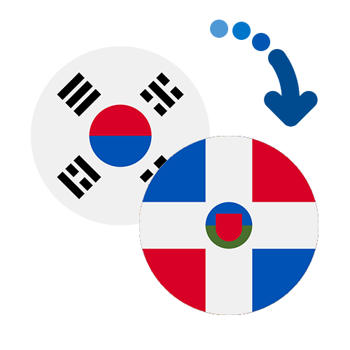 How to send money from South Korea to the Dominican Republic