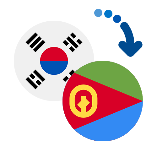 How to send money from South Korea to Eritrea