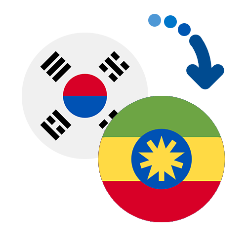 Как перевести деньги из Южной Кореи в Эфиопию