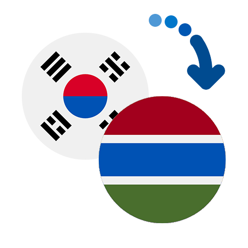 Как перевести деньги из Южной Кореи в Гамбию