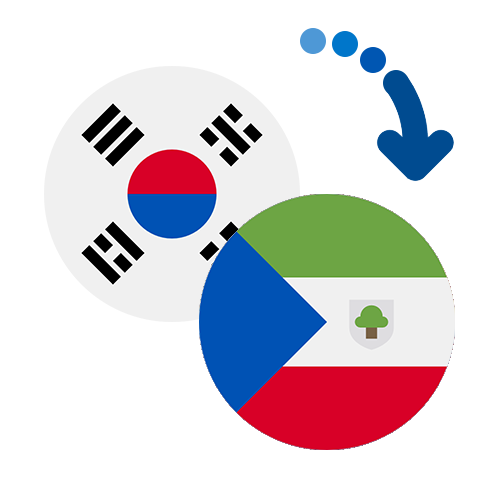 Jak wysłać pieniądze z Korei Południowej do Gwinei Równikowej online?