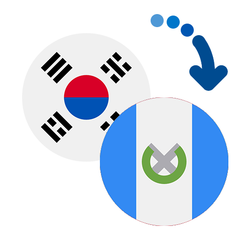 Jak wysłać pieniądze z Korei Południowej do Gwatemali online?