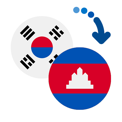 ¿Cómo mandar dinero de Corea del Sur a Camboya?