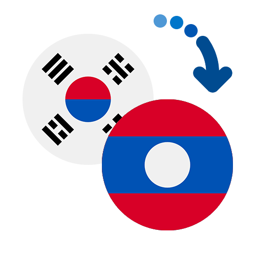 ¿Cómo mandar dinero de Corea del Sur a Laos?