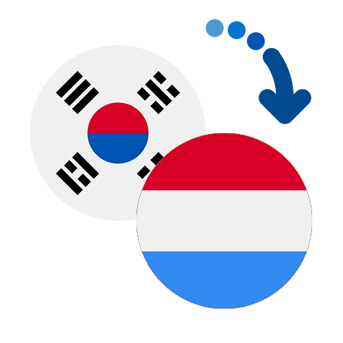Як переказати гроші з Південної Кореї в Люксембург
