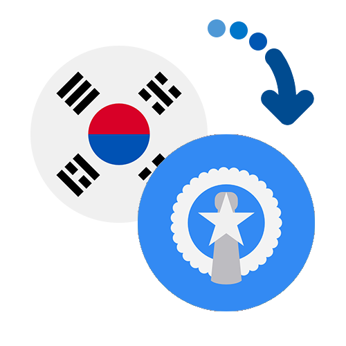 Jak wysłać pieniądze z Korei Południowej na Mariany Północne online?