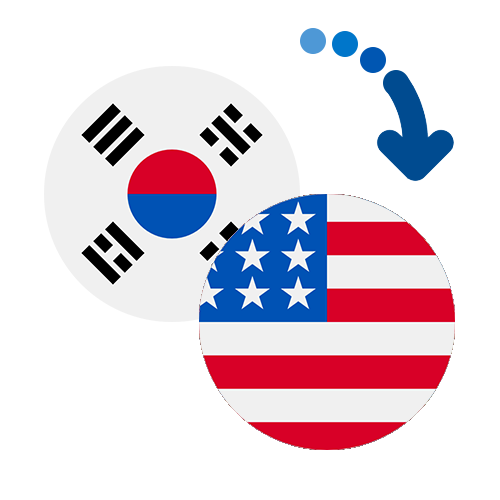 Wie kann man online Geld von Südkore in die USA senden?