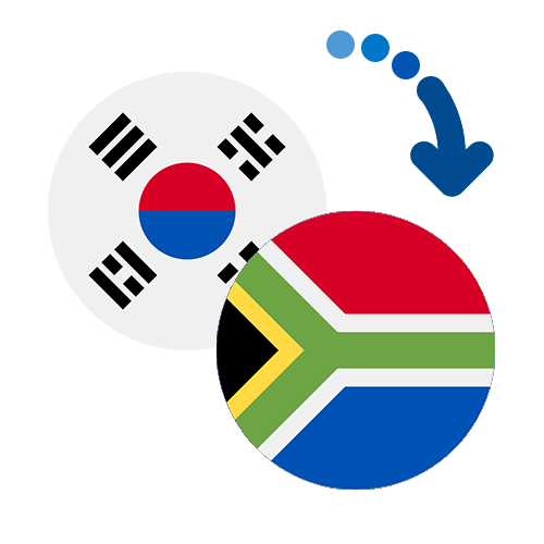 How to send money from South Korea to South Africa