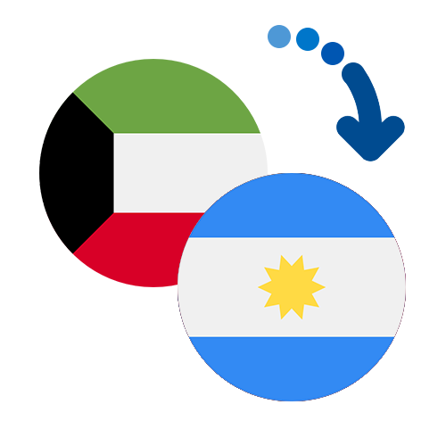 Wie kann man online Geld von Kuwait nach Argentinien senden?