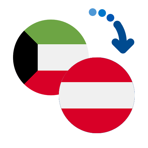 Wie kann man online Geld von Kuwait nach Österreich senden?