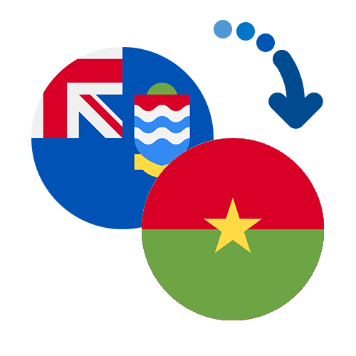 ¿Cómo mandar dinero de las Islas Caimán a Burkina Faso?