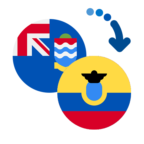 ¿Cómo mandar dinero de las Islas Caimán a Ecuador?