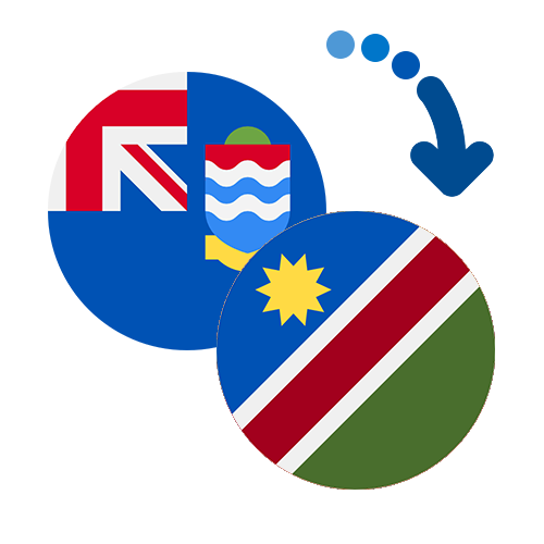 How to send money from the Cayman Islands to Namibia