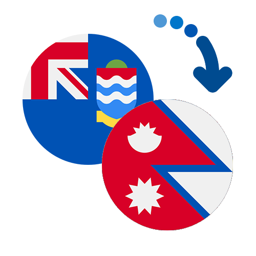 ¿Cómo mandar dinero de las Islas Caimán a Nepal?