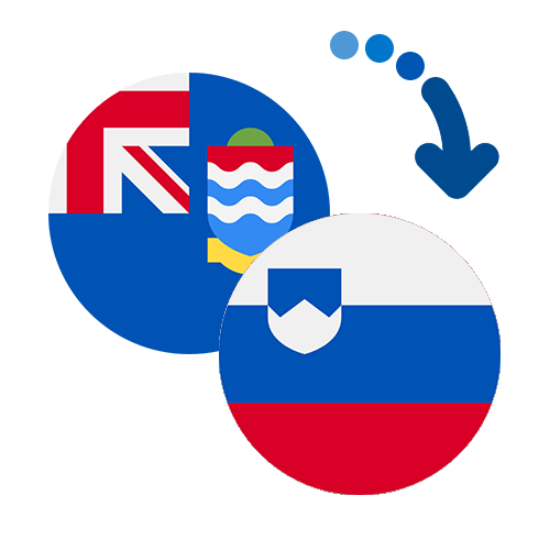 How to send money from the Cayman Islands to Slovenia