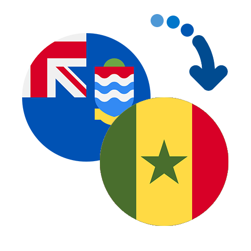 ¿Cómo mandar dinero de las Islas Caimán a Senegal?