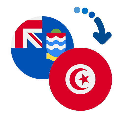 ¿Cómo mandar dinero de las Islas Caimán a Túnez?