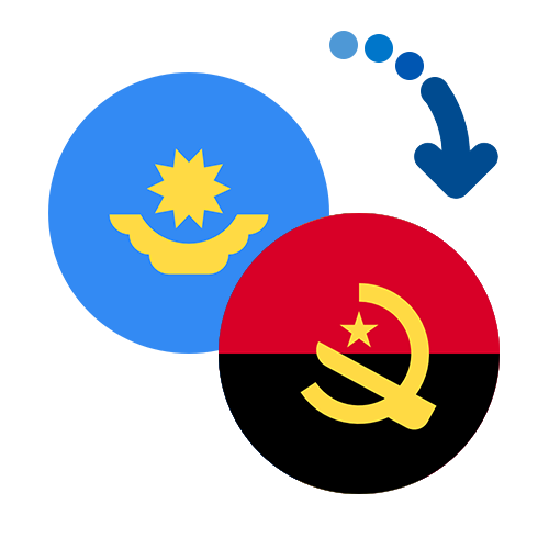 ¿Cómo mandar dinero de Kazajstán a Angola?