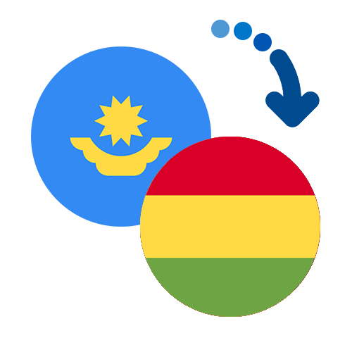 ¿Cómo mandar dinero de Kazajstán a Bolivia?