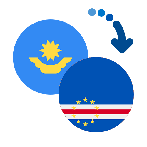 Wie kann man online Geld von Kasachstan nach Kap Verde senden?