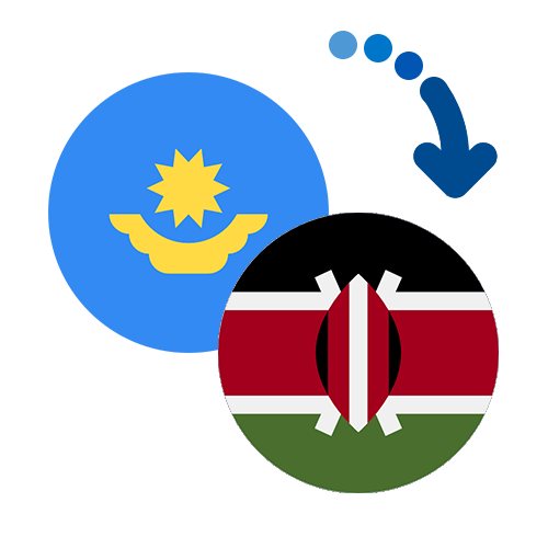 Wie kann man online Geld von Kasachstan nach Kenia senden?
