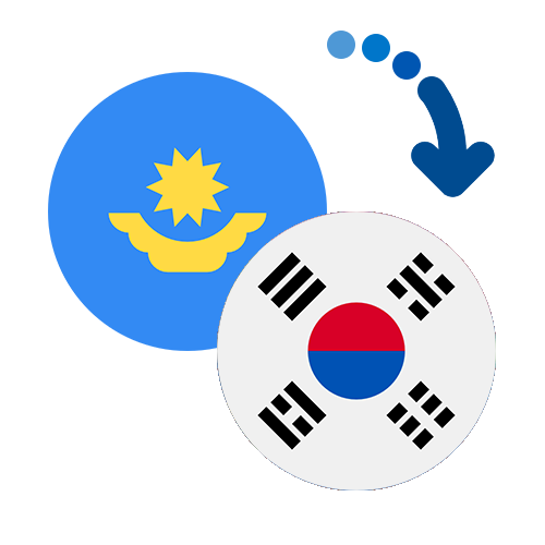 Wie kann man online Geld von Kasachstan nach Südkorea senden?