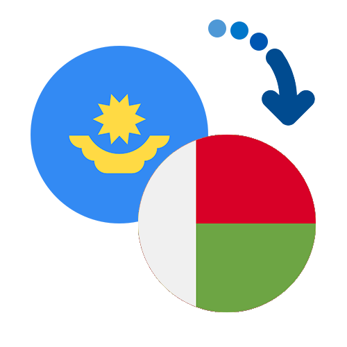 How to send money from Kazakhstan to Madagascar