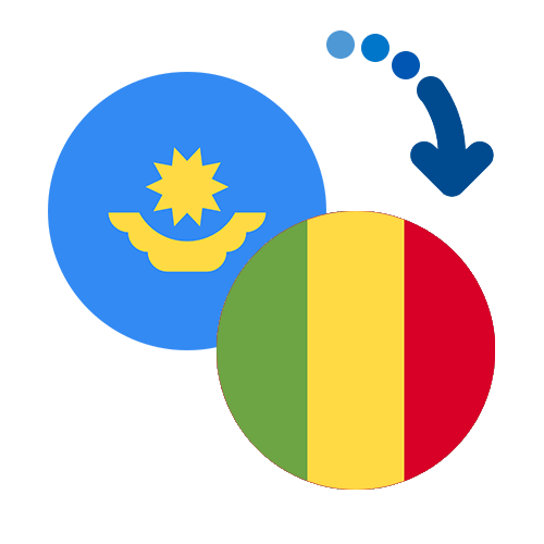 Wie kann man online Geld von Kasachstan nach Mali senden?