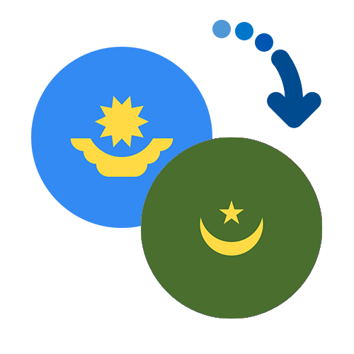 ¿Cómo mandar dinero de Kazajstán a Mauritania?