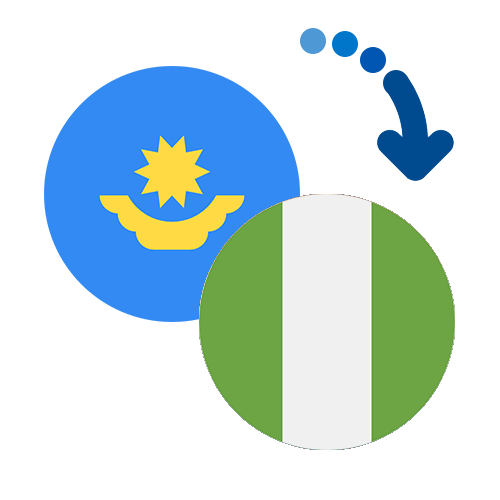 Wie kann man online Geld von Kasachstan nach Nigeria senden?